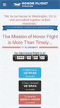 Mobile Screenshot of honorflightsyracuse.org